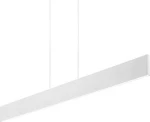 Ideal Lux Desk SP1 Κρεμαστό Φωτιστικό Μοντέρνο LED Ράγα Λευκό