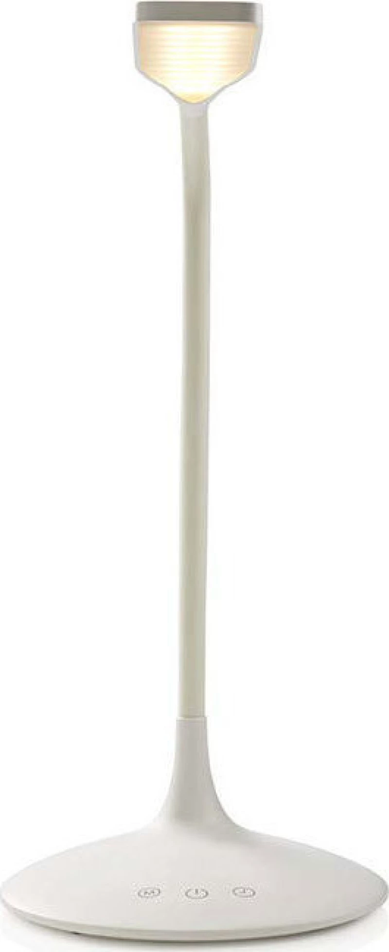 Nedis Ltlg3M1Wt2 Dimmable Led Table Lamp, Touch Control, 3 Light Modes, Recharge Nedis