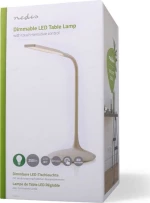 Nedis Ltlg3M1Wt2 Dimmable Led Table Lamp, Touch Control, 3 Light Modes, Recharge Nedis