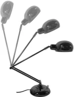 GloboStar Φωτιστικό Γραφείου 16x80cm Μαύρο Office