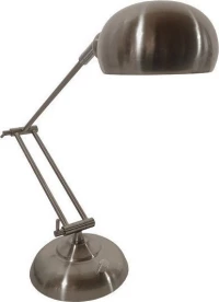 GloboStar Φωτιστικό Γραφείου 12x80cm Ασημί Office