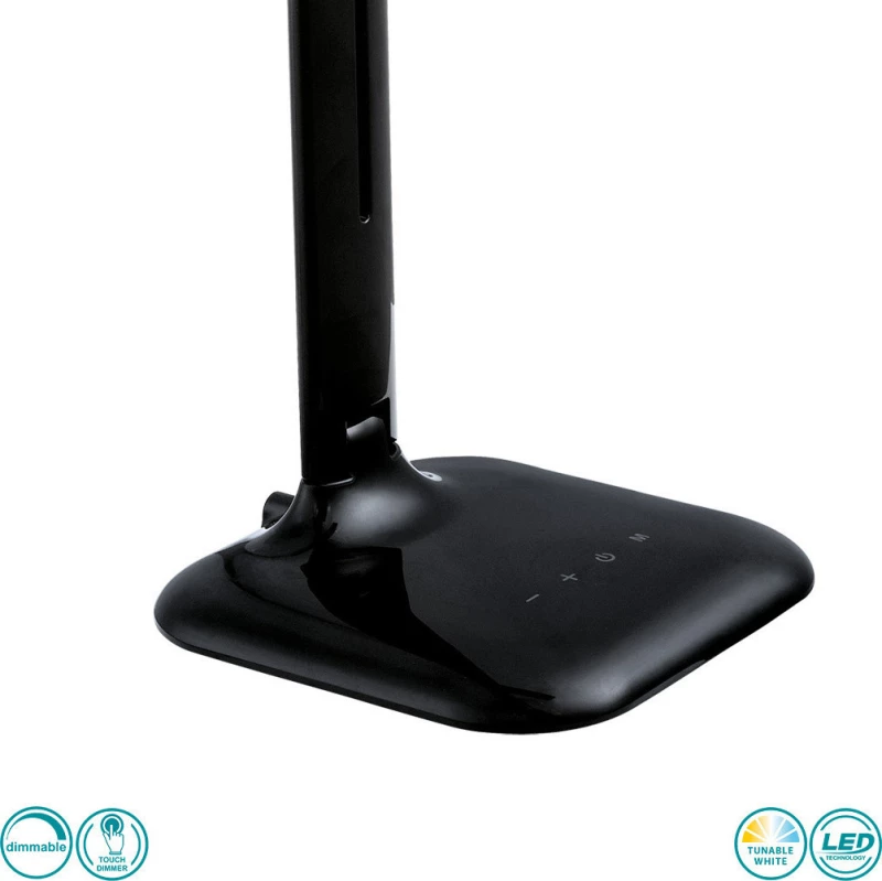Φωτιστικό Γραφείου Led Caupo 93966 Black Eglo