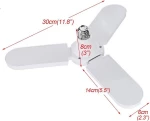 Trefoil Λάμπα LED για Ντουί E27 Ψυχρό Λευκό 4050lm