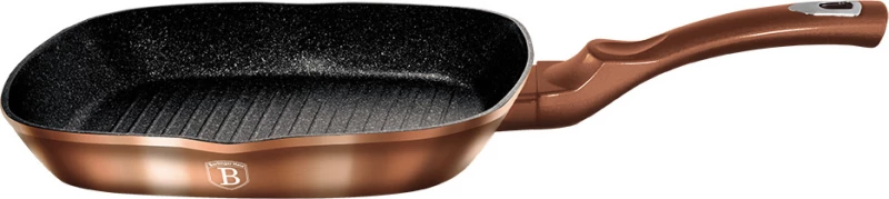 Berlinger Haus Γκριλιέρα Metallic Line Rose Gold Noir Collection 28cm