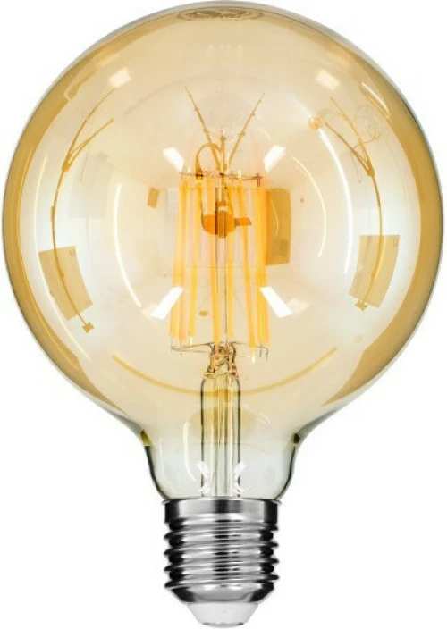 GloboStar Edison Retro Λάμπα LED για Ντουί E27 και Σχήμα G125 Θερμό Λευκό 1260lm Dimmable