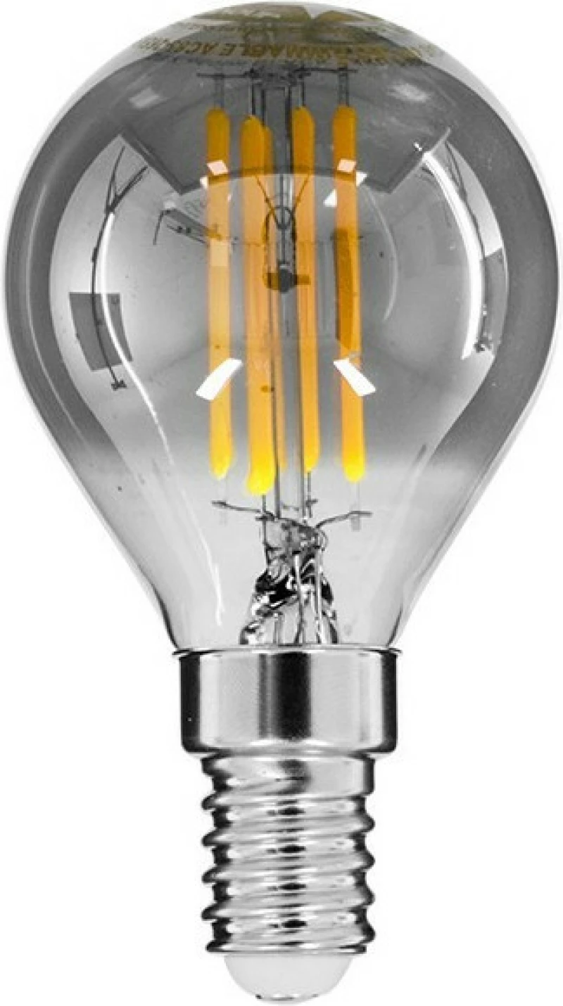 GloboStar Λάμπα LED για Ντουί E14 και Σχήμα G45 Θερμό Λευκό 400lm Dimmable