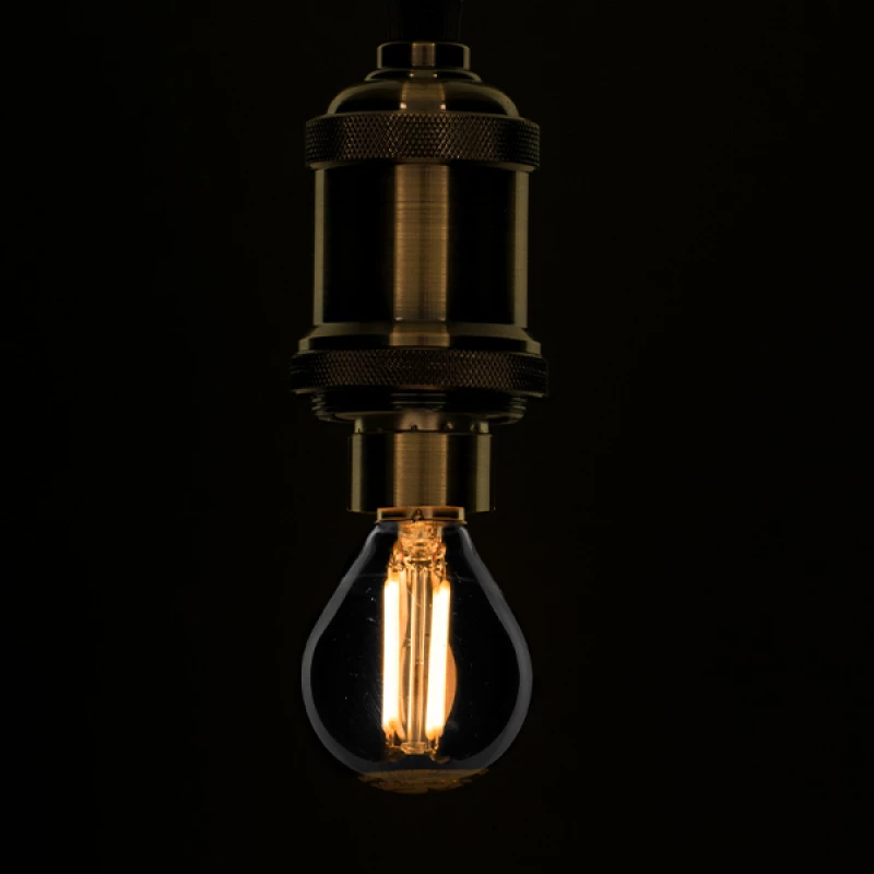 GloboStar Λάμπα LED για Ντουί E14 και Σχήμα G45 Θερμό Λευκό 400lm Dimmable