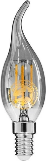 GloboStar Λάμπα LED για Ντουί E14 και Σχήμα C35T Θερμό Λευκό 400lm Dimmable