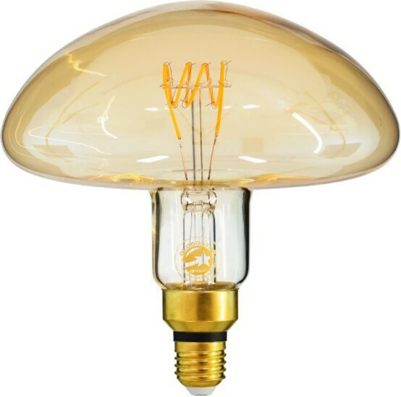 GloboStar Λάμπα LED για Ντουί E27 Θερμό Λευκό 500lm Dimmable