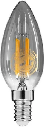 GloboStar Λάμπα LED για Ντουί E14 και Σχήμα C35 Θερμό Λευκό 400lm Dimmable
