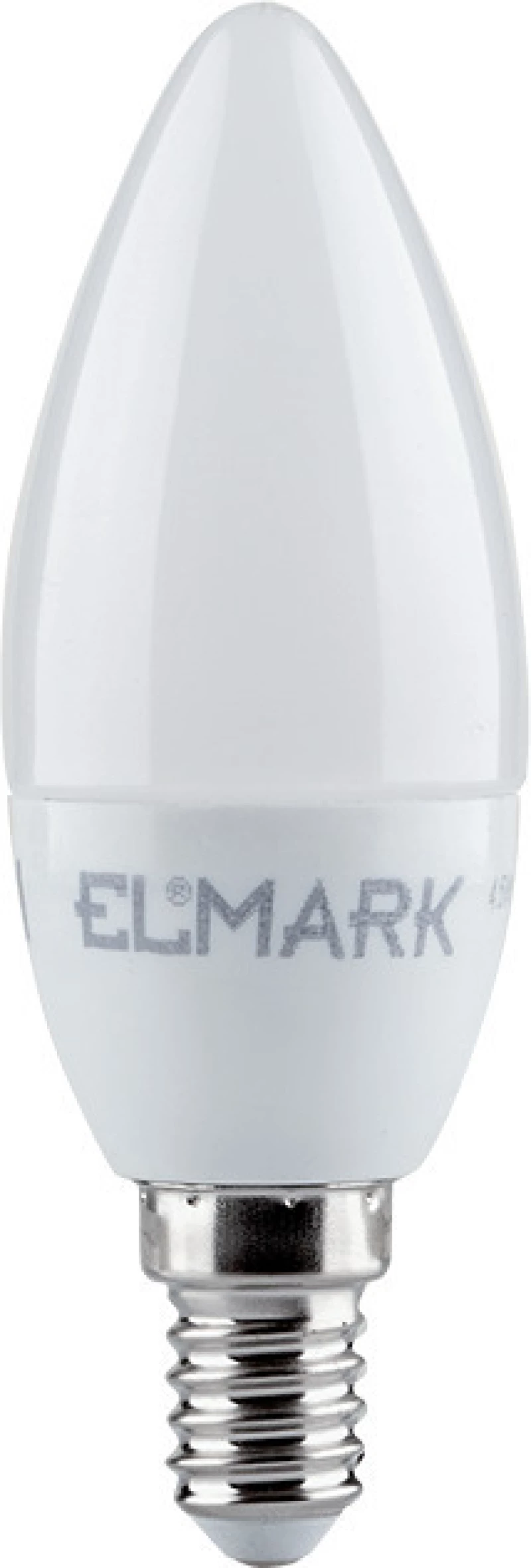 Elmark Λάμπα LED για Ντουί E14 και Σχήμα C37 Θερμό Λευκό 500lm