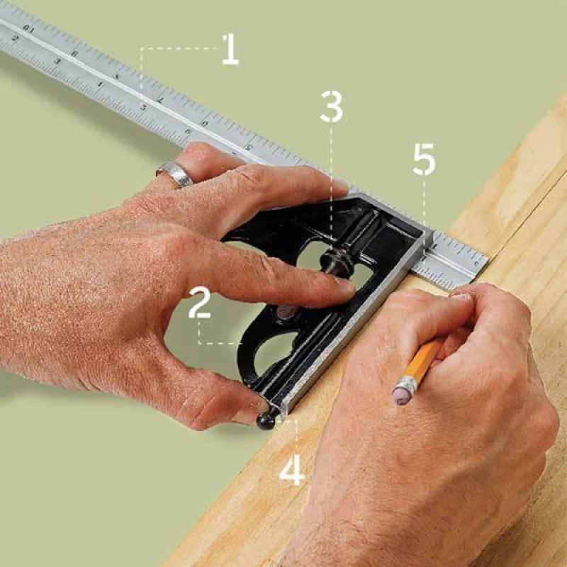 Γωνία Combination Square 300mm