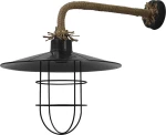 Heronia UT-191AP ROPE UT-BL Φωτιστικό Τοίχου Μαύρο
