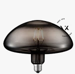VK Lighting VK/05171/D/E/TM/WW Λάμπα LED για Ντουί E27 Θερμό Λευκό 60lm Dimmable
