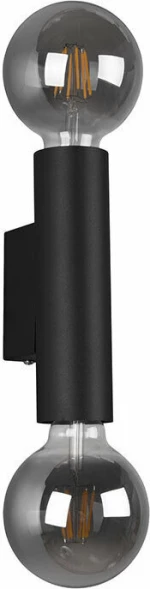 Trio Lighting Vannes Φωτιστικό Τοίχου Μαύρο Μαύρο Ματ