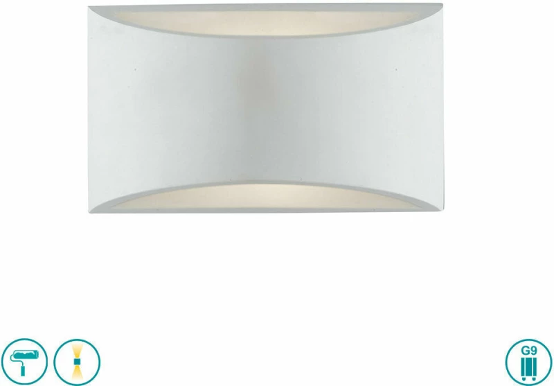 Fan Europe I-Astron-AP Φωτιστικό Τοίχου Λευκό White