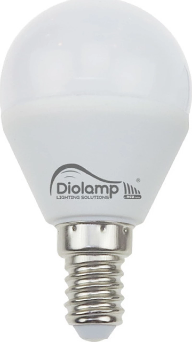 Diolamp Λάμπα LED για Ντουί E14 και Σχήμα G45 Θερμό Λευκό 500lm