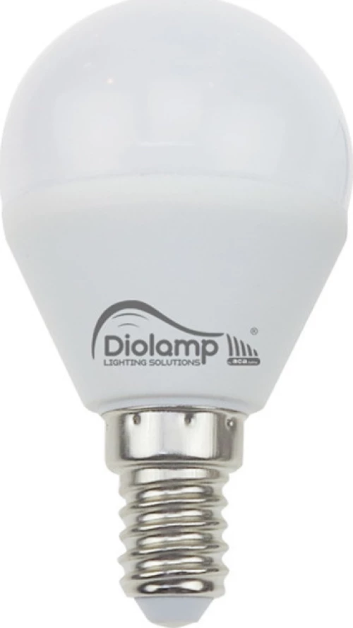 Diolamp Λάμπα LED για Ντουί E14 και Σχήμα G45 Θερμό Λευκό 500lm
