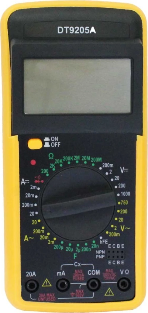 Ψηφιακό Πολύμετρο DT9205A