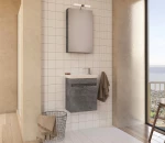 Καθρέπτης Κρεμαστός Drop Luxus 45-Γρανίτης -