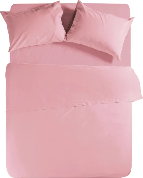 Nef-Nef Σεντόνι Υπέρδιπλο με Λάστιχο 160x200x30 Basic Pink