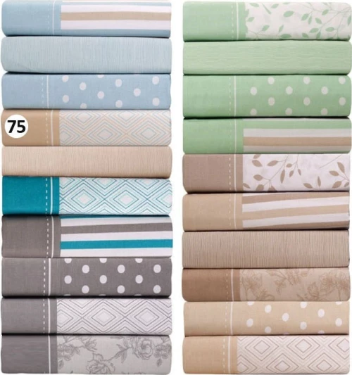 Anna Riska Σεντόνι Υπέρδιπλο 240x270 Mix & Match Geometric 75