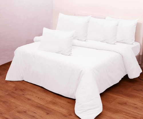 Viopros Σετ Σεντόνια Υπέρδιπλα 240x265 3100 Λευκό