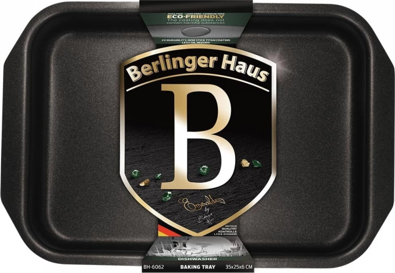 Berlinger Haus Ταψί Emerald Collection Ορθογώνιο Αντικολλητικό 25x35cm BH-6062