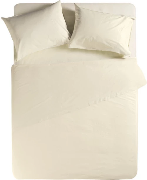 Nef-Nef Σεντόνι Υπέρδιπλο με Λάστιχο 160x200 Basic 729 Cream