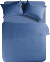 Nef-Nef Σεντόνι Ημίδιπλο με Λάστιχο 120x200 Basic Indigo 1053