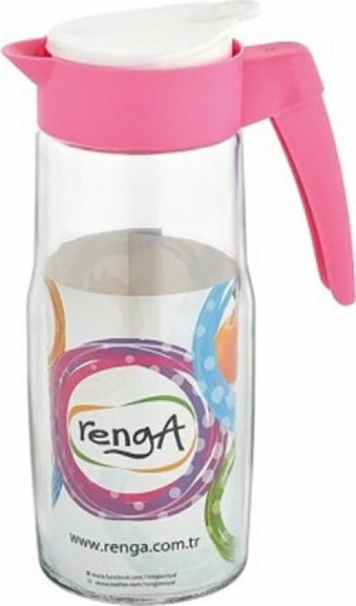 Viosarp Κανάτα Γυάλινη Με Καπάκι 1350ml