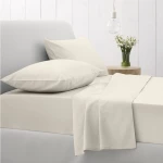 Sunshine Σετ Σεντόνια Διπλά 200x270 Cotton Feelings 108 Ecru