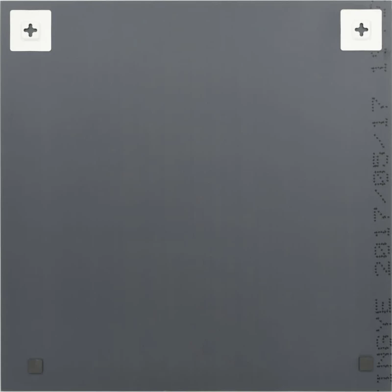 vidaXL Καθρέπτης Τοίχου με Γυάλινο Πλαίσιο 50x50cm