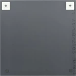 vidaXL Καθρέπτης Τοίχου με Γυάλινο Πλαίσιο 50x50cm