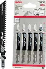 Bosch Πριονόλαμες Σέγας T111C 2608630033 100mm (5τμχ.)