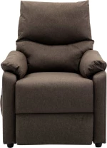 Πολυθρόνα Relax Καφέ Massage 322458