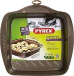 Pyrex Asimetria Φούρνου Αντικολλητικό 24x24cm 322004