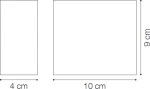 Ideal Lux Tetris Επιτοίχιο Εξωτερικό Φωτιστικό 114293