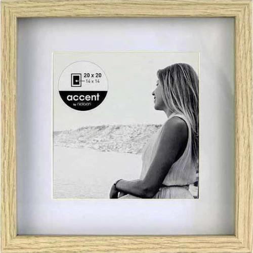 Nielsen Aura oak 20x20 Wood incl. Passepartout 1115002