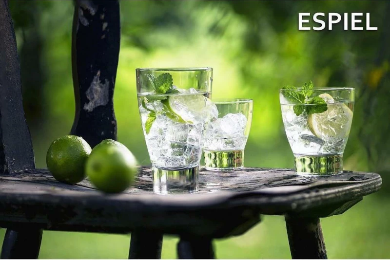 Espiel Ποτήρι Ουίσκι Tavola Γυάλινο 270ml 6τμχ
