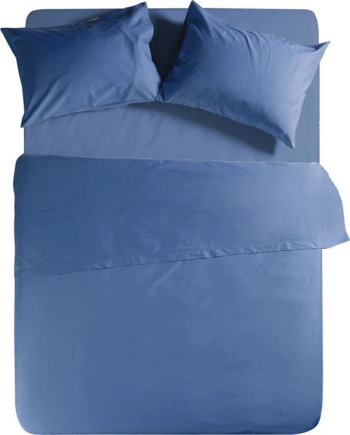 Nef-Nef Σεντόνι Μονό με Λάστιχο 100x200x30 Basic Indigo