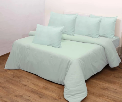 Viopros Σετ Σεντόνια Μονά 170x265 3100 Μέντα