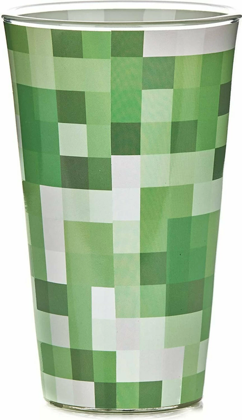 Paladone Ποτήρι Minecraft Creeper Γυάλινο Πράσινο