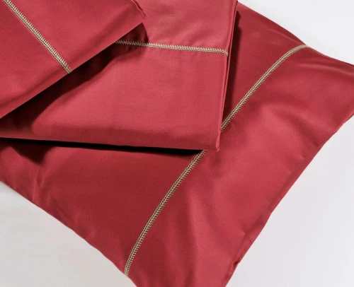 Down Town Home Σετ Σεντόνια Μονά 175x255 S250/9 Κόκκινο