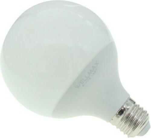 Wellmax Λάμπα LED για Ντουί E27 και Σχήμα G120 Ψυχρό Λευκό 1600lm