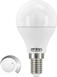 Elvhx Λάμπα LED για Ντουί E14 και Σχήμα P45 Φυσικό Λευκό 470lm Dimmable