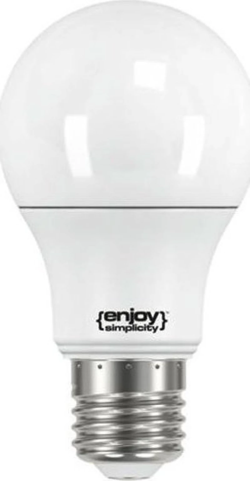 Elvhx Λάμπα LED για Ντουί E27 και Σχήμα A60 Θερμό Λευκό 806lm