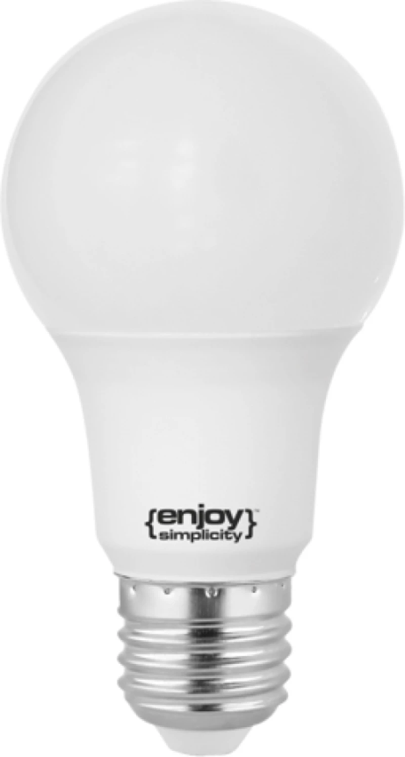 Elvhx Λάμπα LED για Ντουί E27 και Σχήμα A60 Θερμό Λευκό 806lm