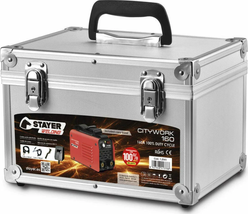 Stayer Citywork 180DV Ηλεκτροκόλληση 120A (max) Ηλεκτροδίου (MMA)