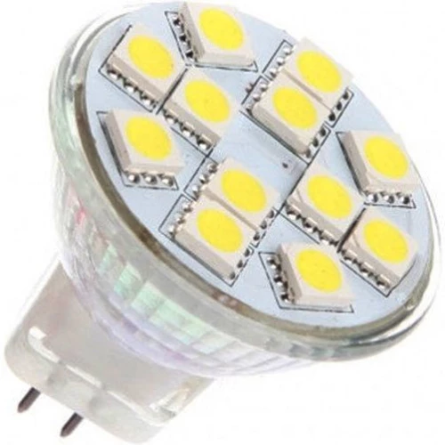 Diolamp Λάμπα LED για Ντουί GU4 και Σχήμα MR11 Ψυχρό Λευκό 220lm